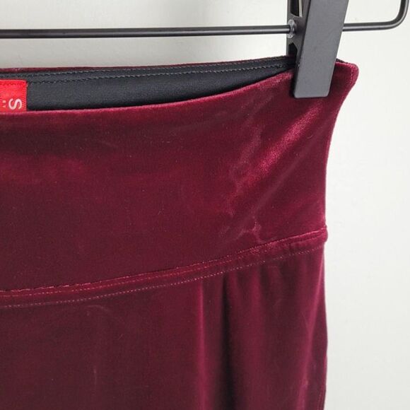 Spanx Velvet Leggings Red Size XS - Picture 7 of 12